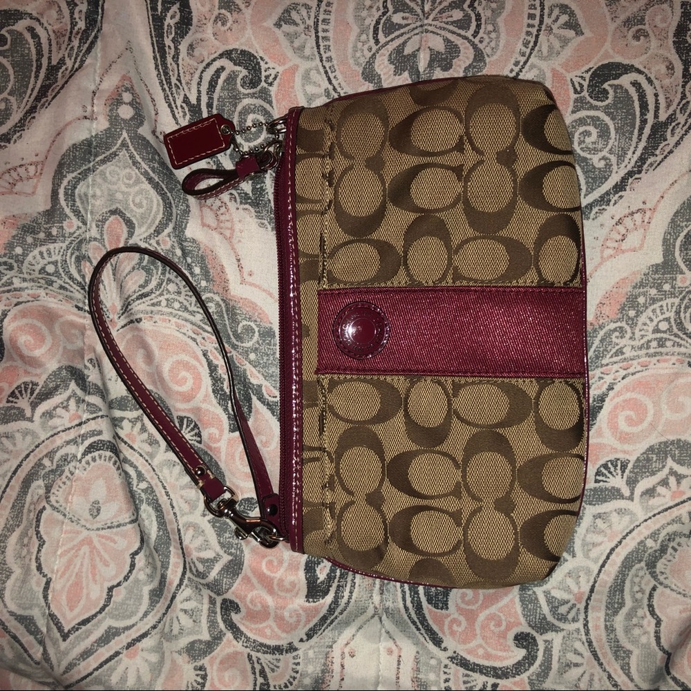Coach wristlet